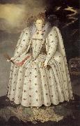 unknow artist The Ditchley Portrait of Queen Elizabeth painting